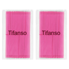 Tifanso bendable micro swabs provide flexible access for small detail cleaning.