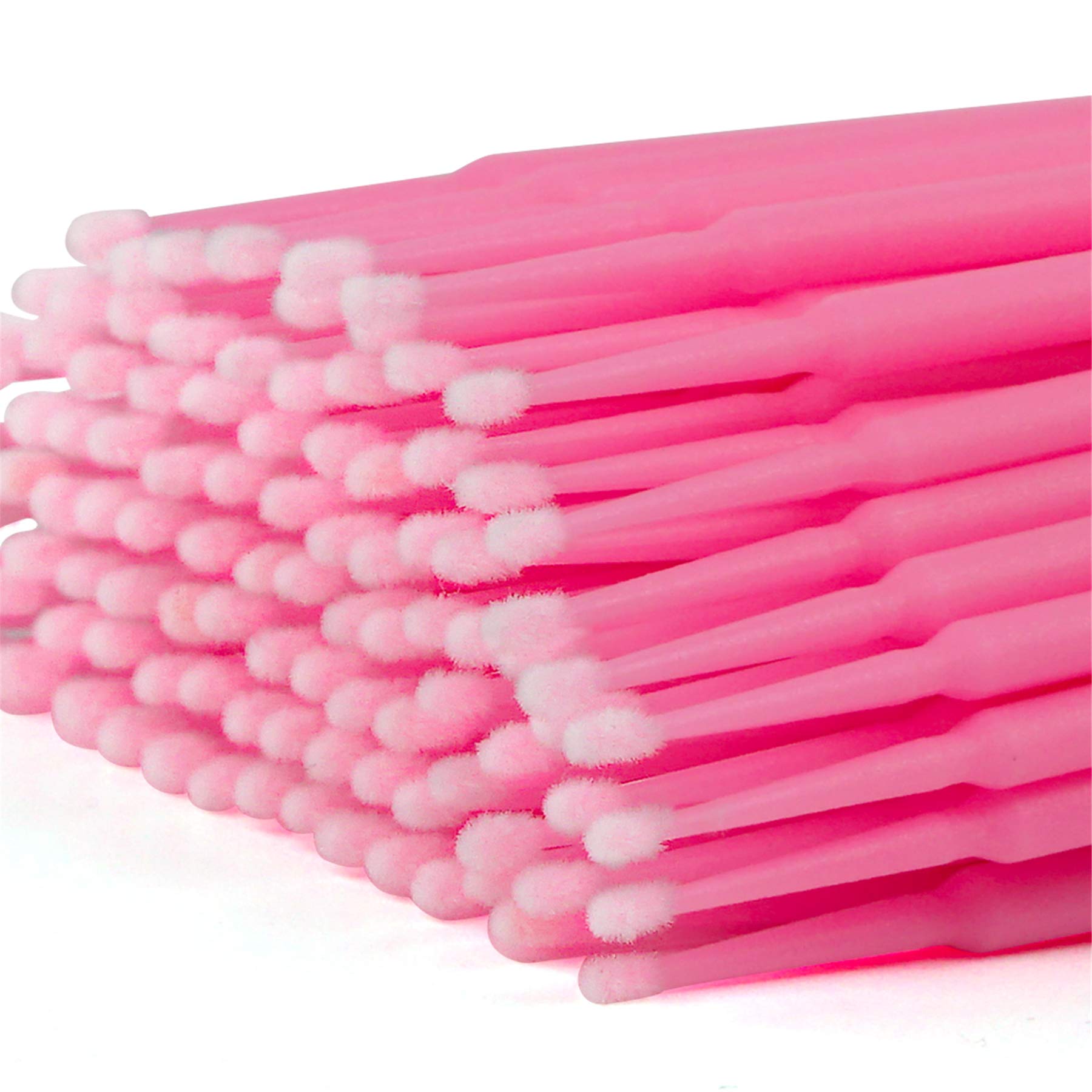 Tifanso soft fluff micro applicators minimize fuzz during gel application.