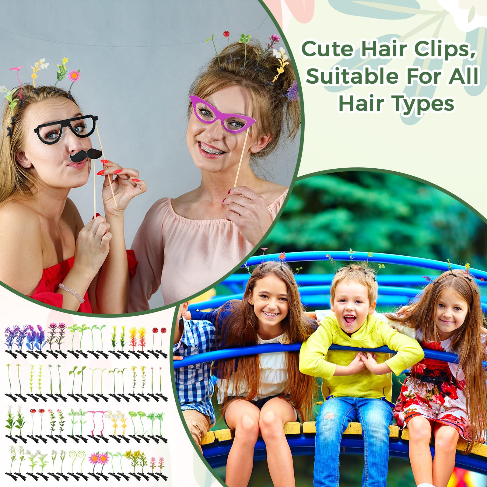 Tigeen clip mariposa: color vivo para un estilo único