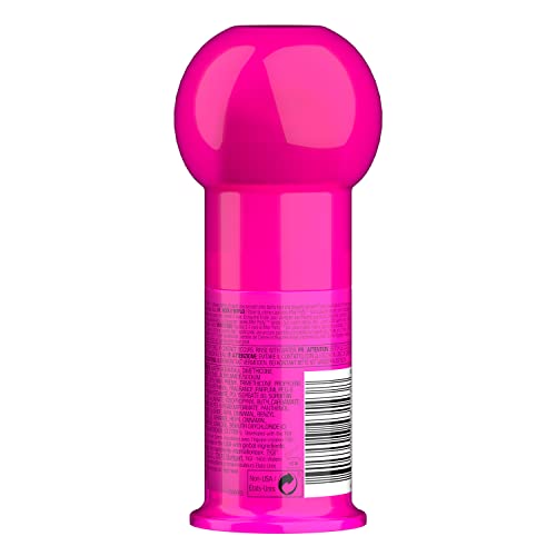 TIGI Bed Head After Party cream in hands smoothing damp hair