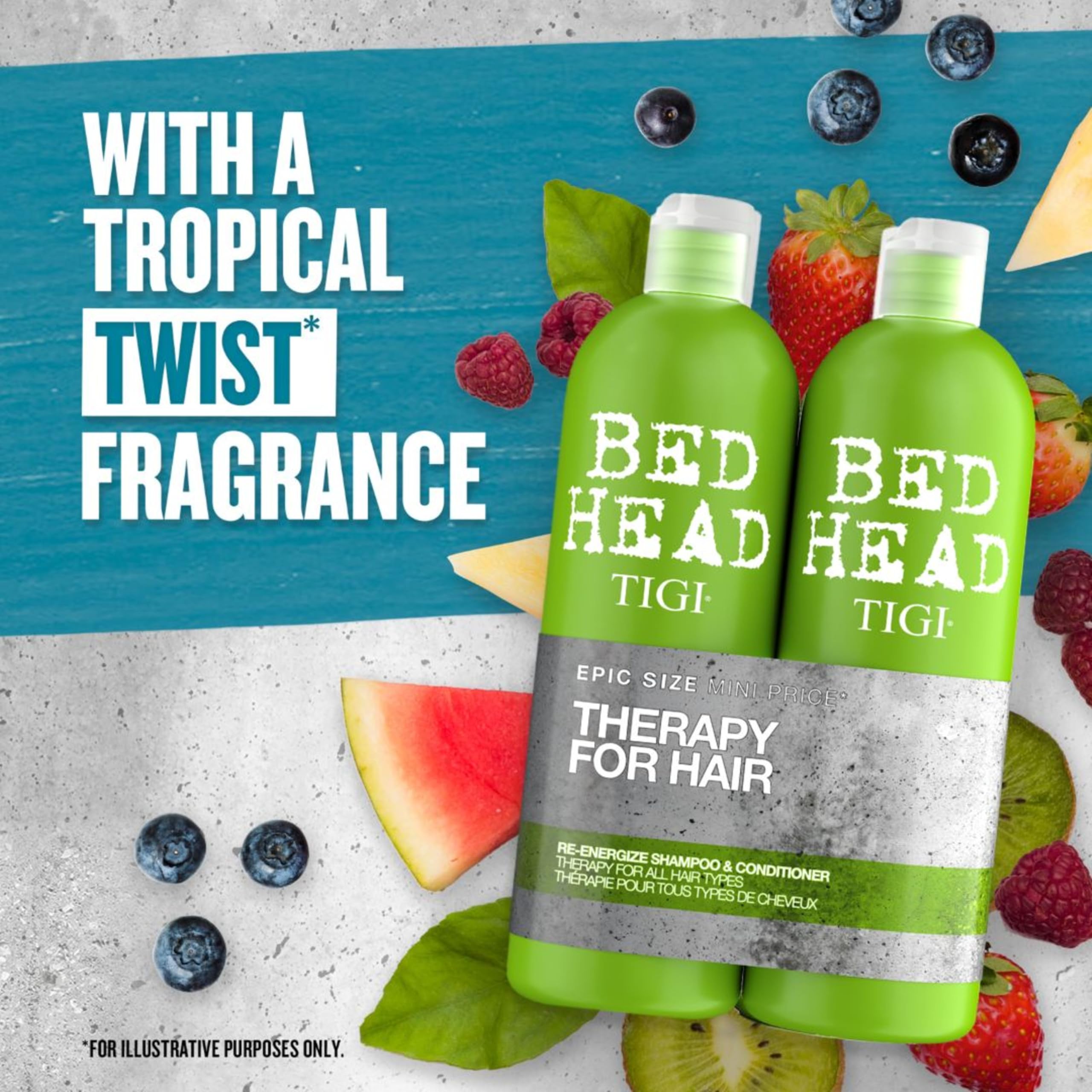 TIGI Bed Head Urban Antidotes Re-Energize: doble pack para cuidado completo