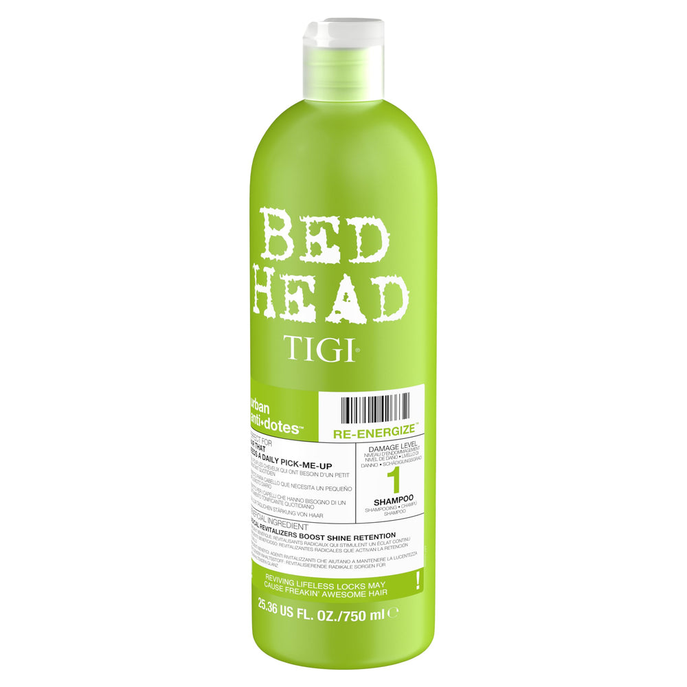 TIGI Bed Head antidotos urbanos 1, tapa segura conserva la frescura.