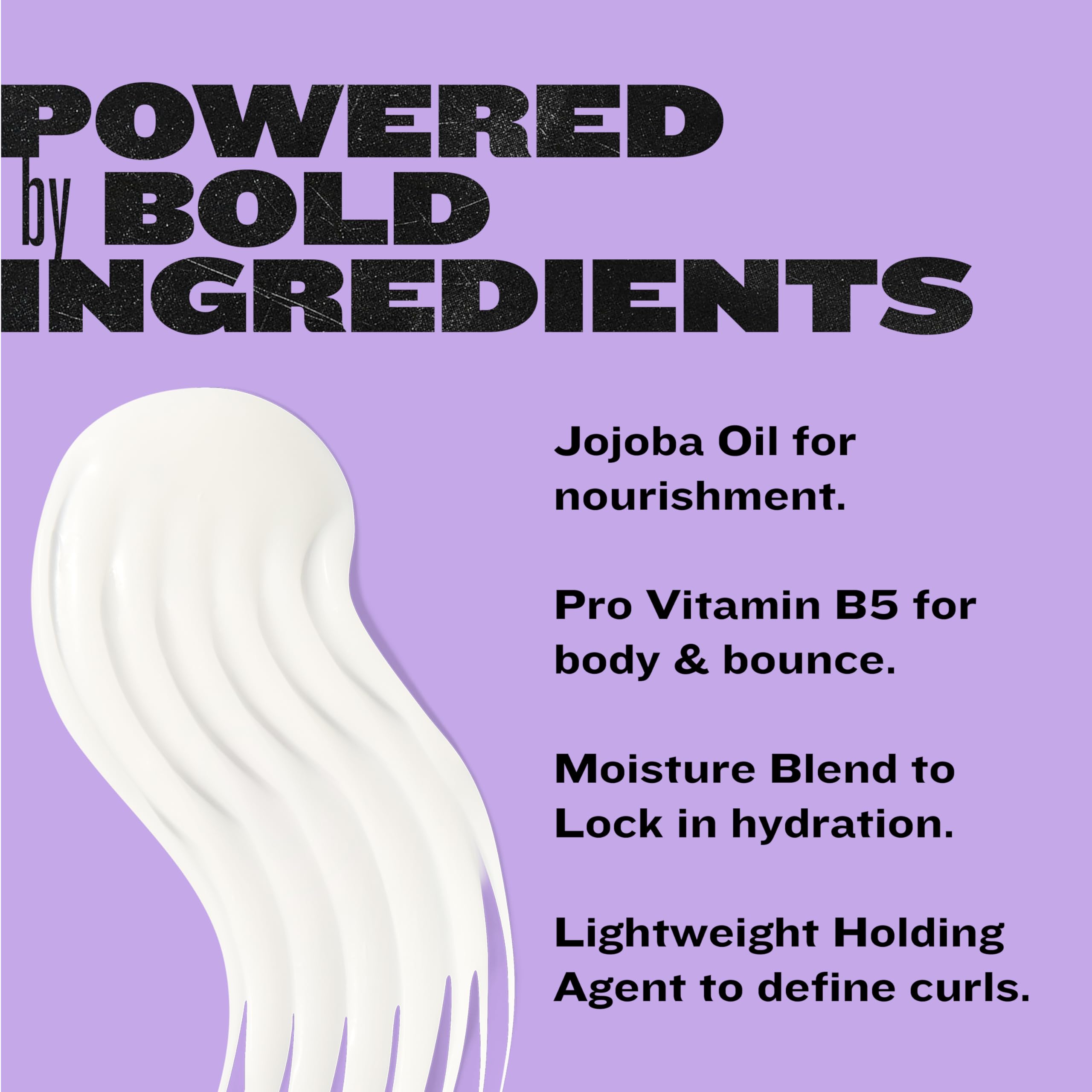 TIGI Bed Head Curls Rock Amplifier, Pro Vitamin B5 fortalece y nutre los rizos.
