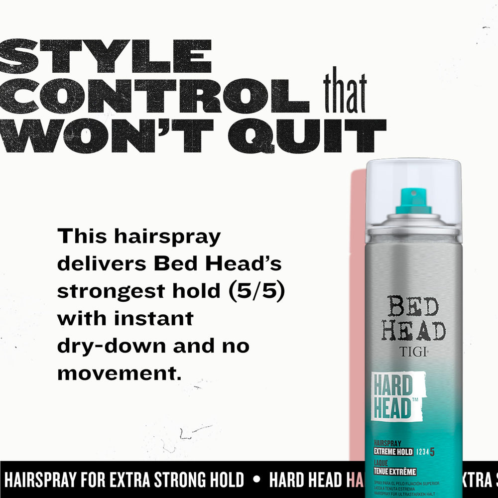 TIGI Bed Head Hard Head fijación extrema para estilos que se mantienen