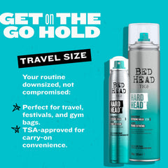 TIGI Bed Head Hard Head fijación-total mantiene peinado en su sitio durante todo el día.