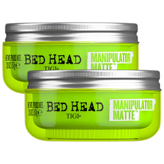 TIGI Bed Head Manipulator Matte muestra textura y agarre para peinados.
