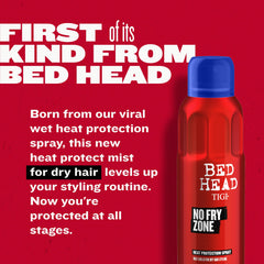 Cabello con brillo suave gracias a Bed Head No Fry Zone