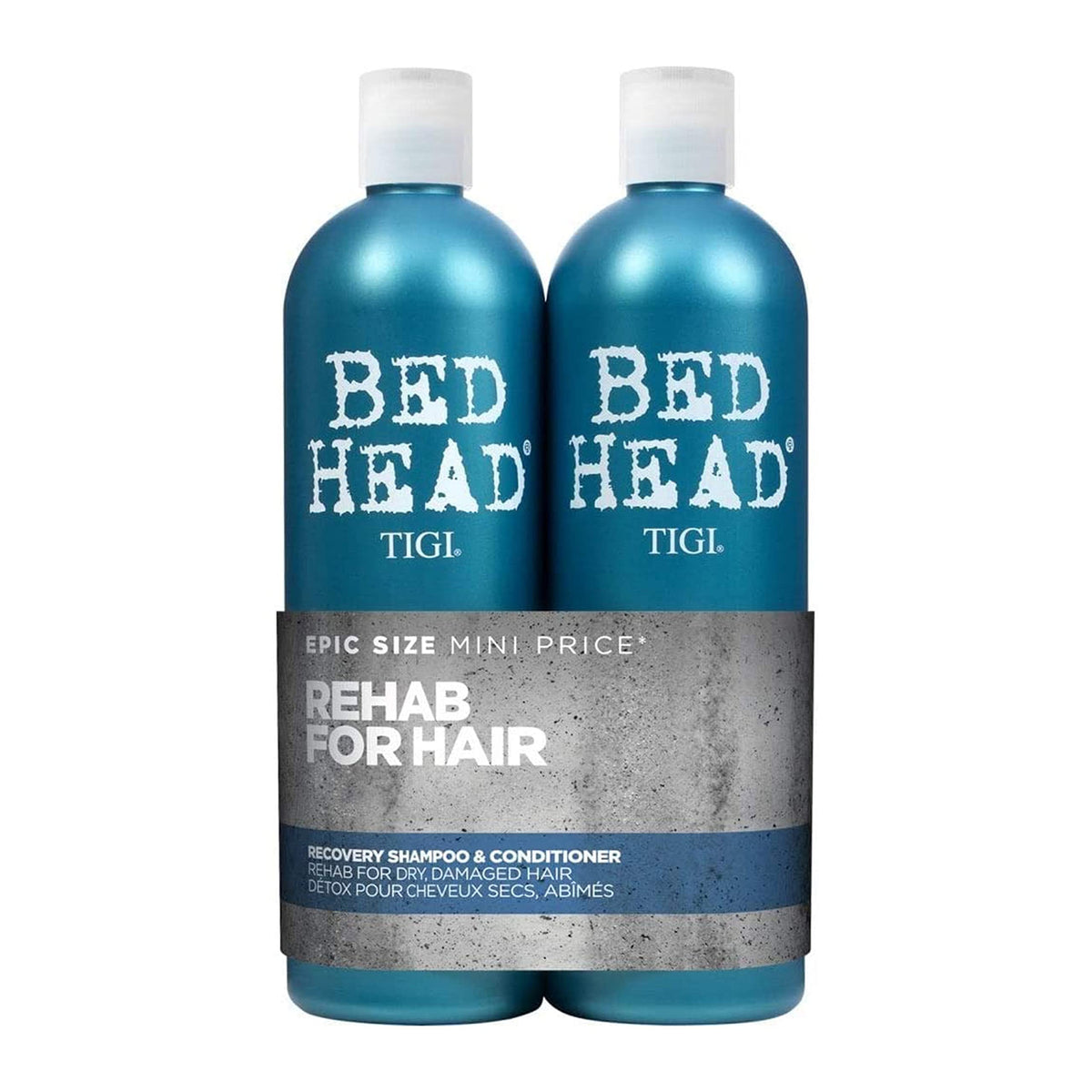 TIGI Bed Head Recovery Shampoo bottle for deep hydration