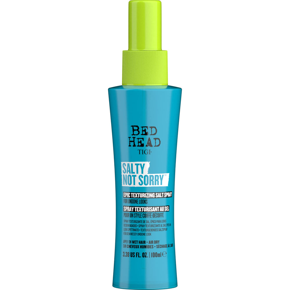 Botella Bed Head TIGI Salty Not Sorry para textura playa y acabado natural