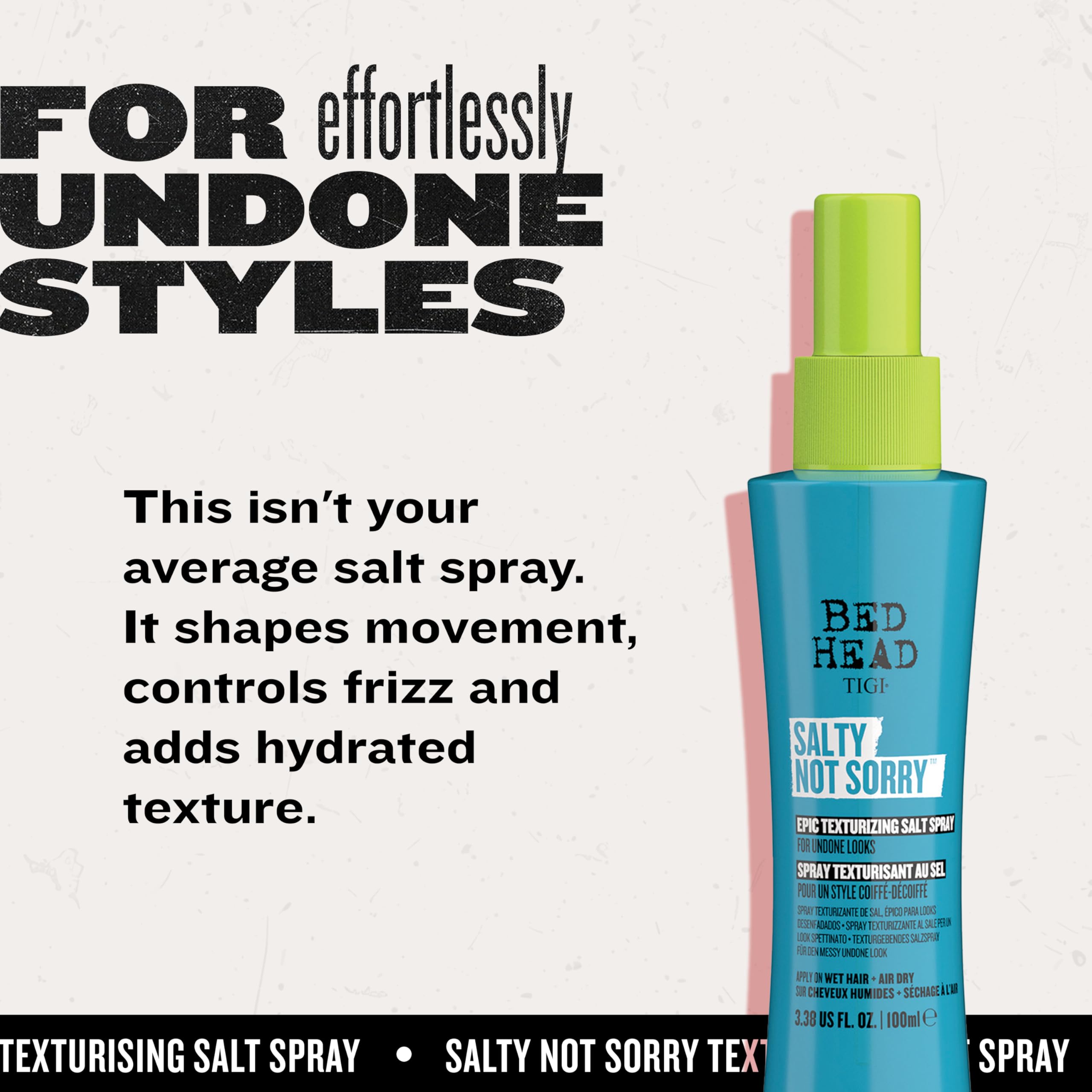 Protección anti-frizz gracias a la fórmula y glicerina