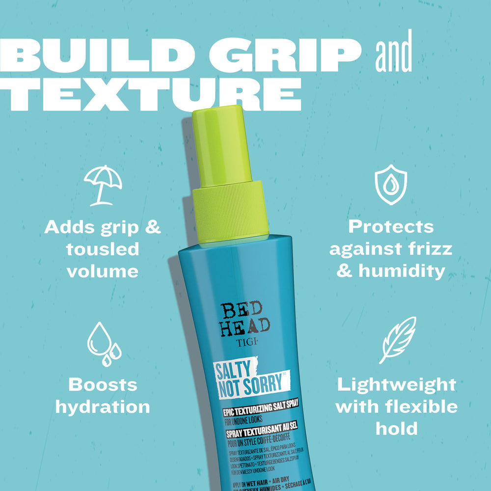 Olas naturales y desenfadas con Salty Not Sorry de TIGI