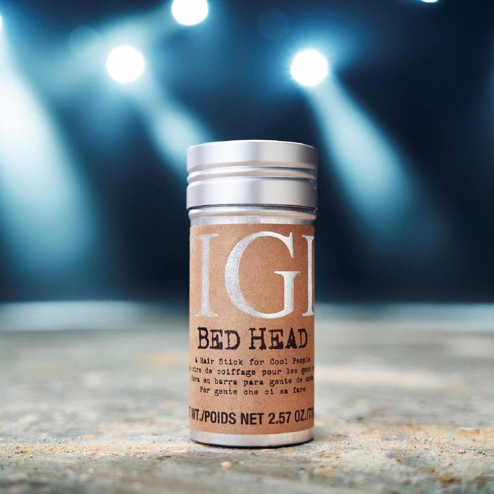 TIGI Bed Head travel-friendly wax stick for on-the-go styling.