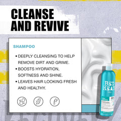 Textura cremosa del champú TIGI Bed Head Recovery.