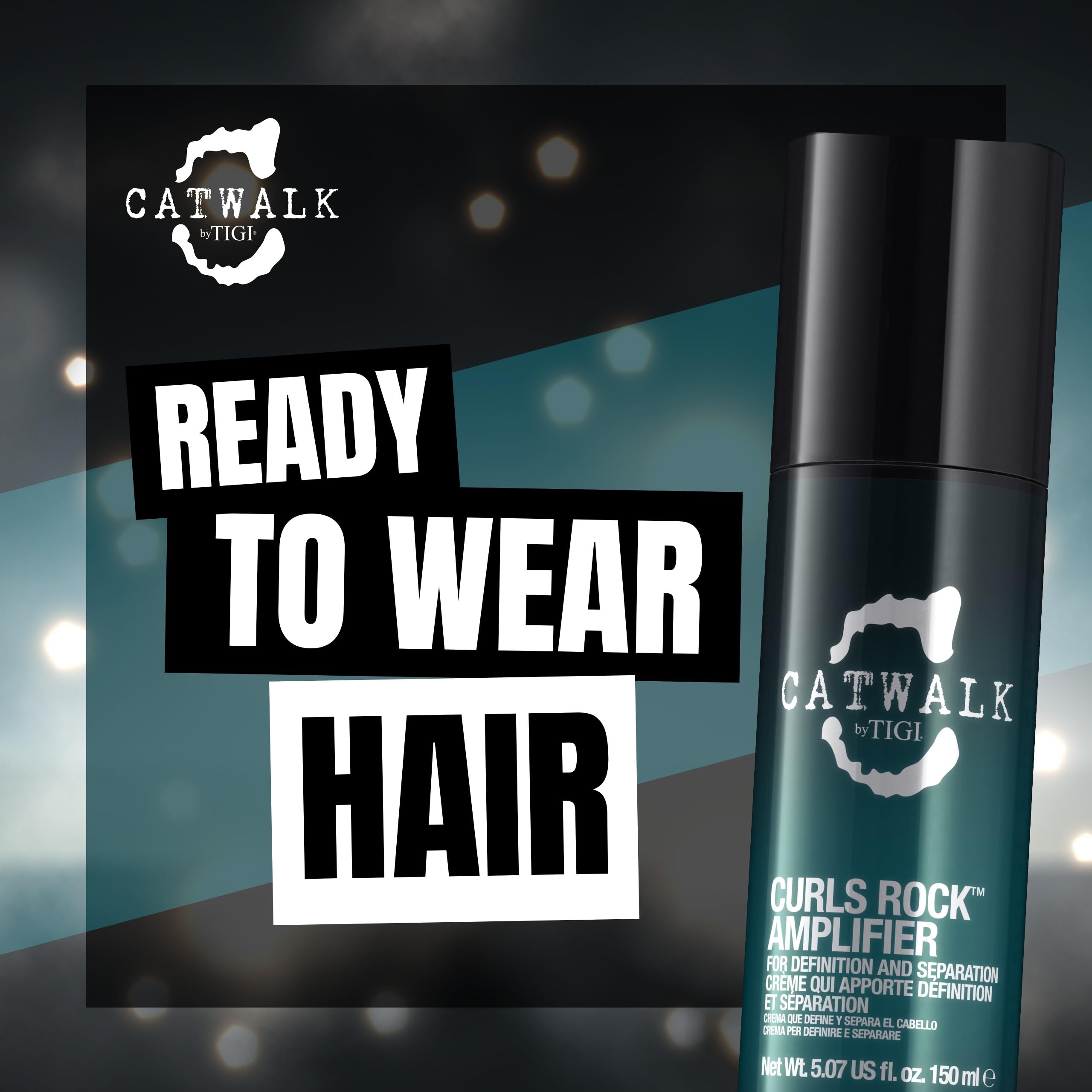 TIGI Curls Rock Amplifier fragancia néctar fresca que perfuma el peinado.