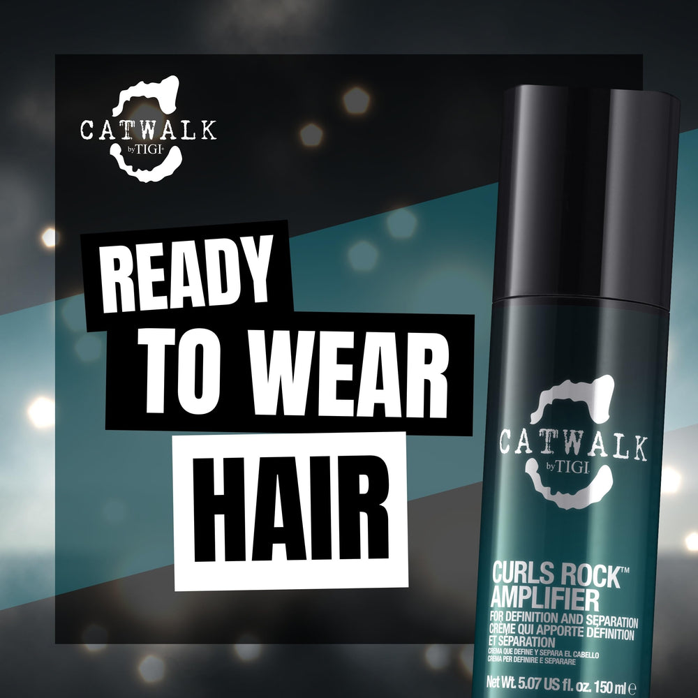 TIGI Curls Rock Amplifier fragancia néctar fresca que perfuma el peinado.