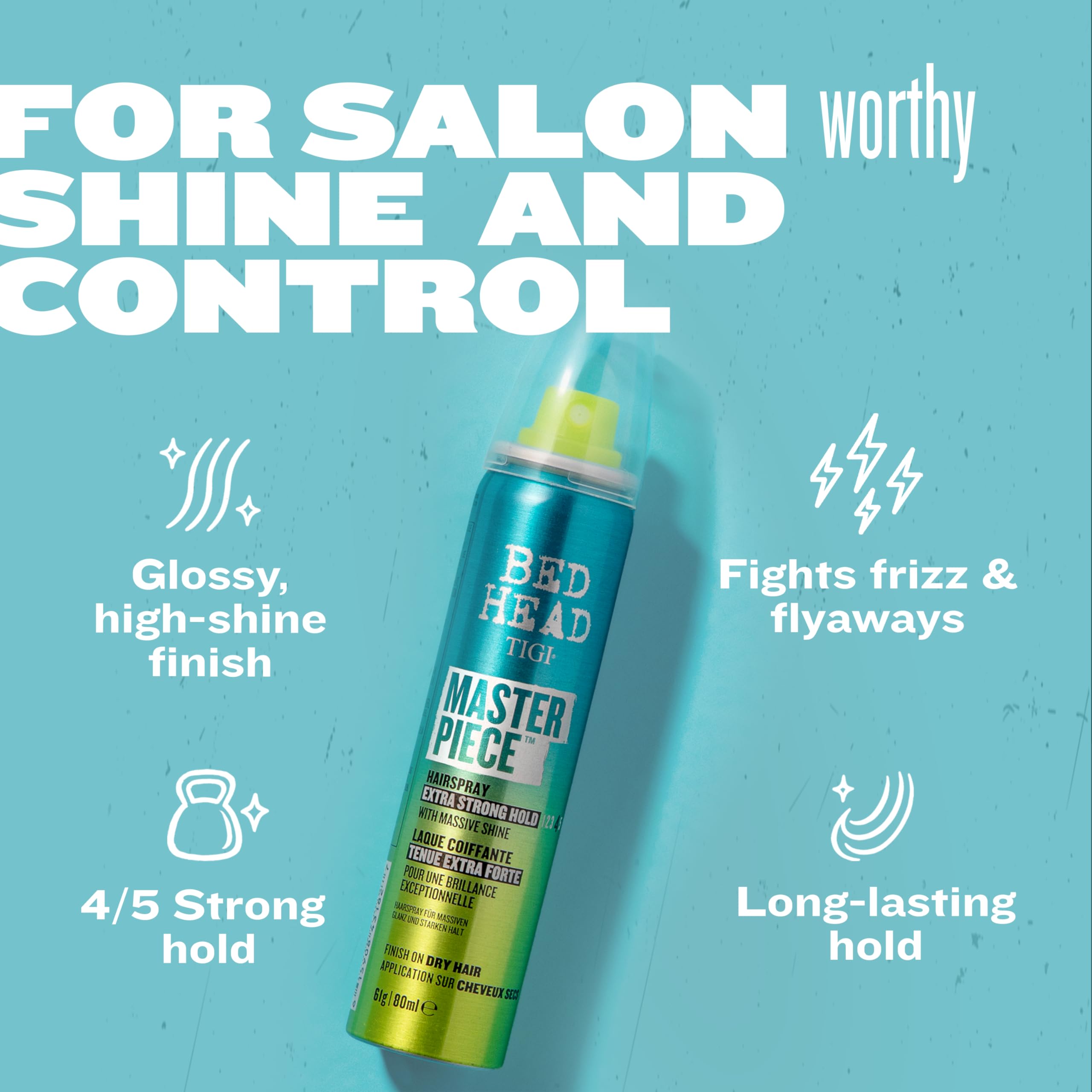 TIGI Masterpiece: apto para todo tipo de cabello y estilos.