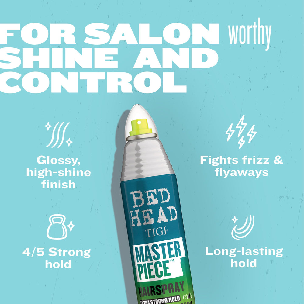 TIGI Masterpiece con simeticona ofrece brillo increíble y control