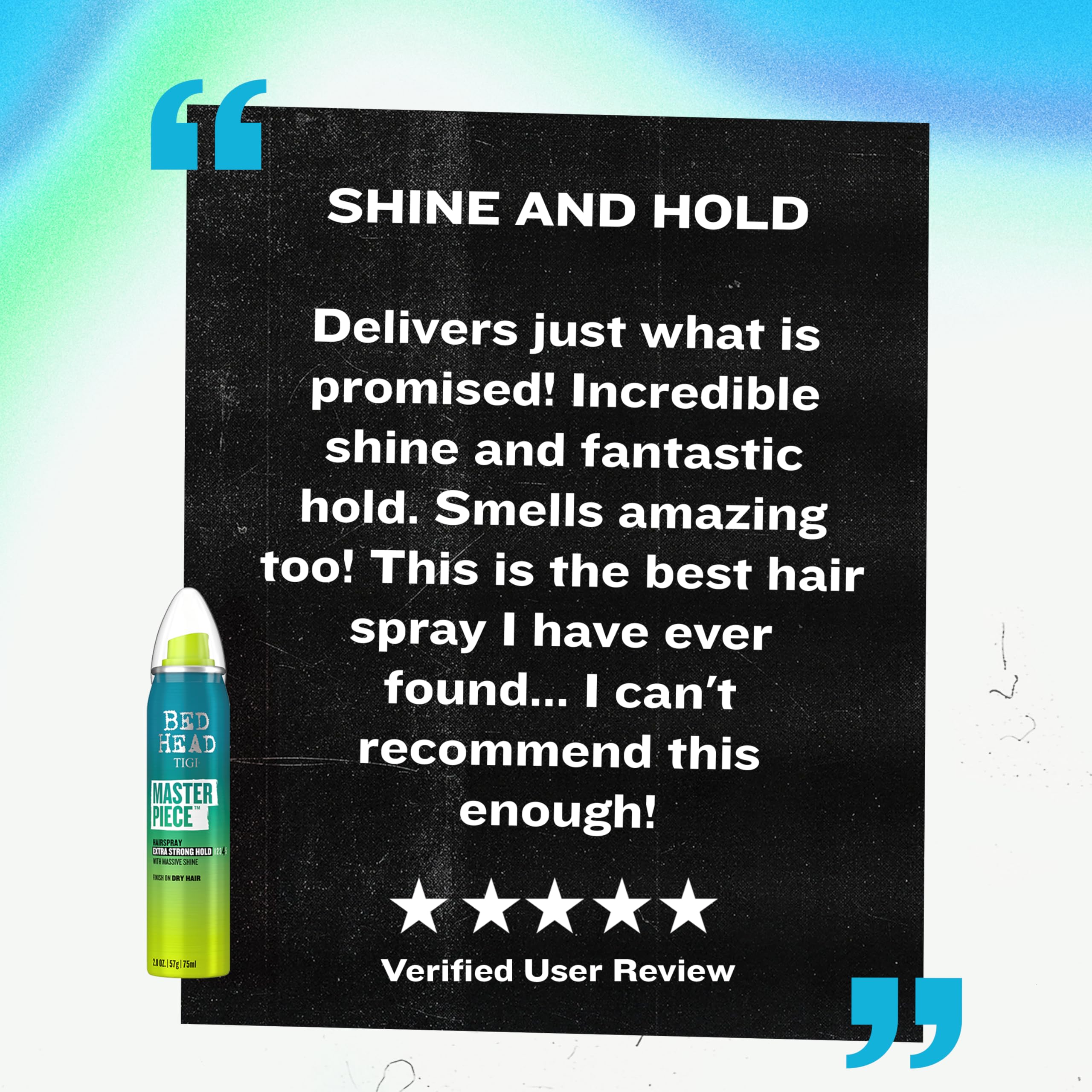 TIGI Masterpiece: spray para realzar looks con control y brillo.