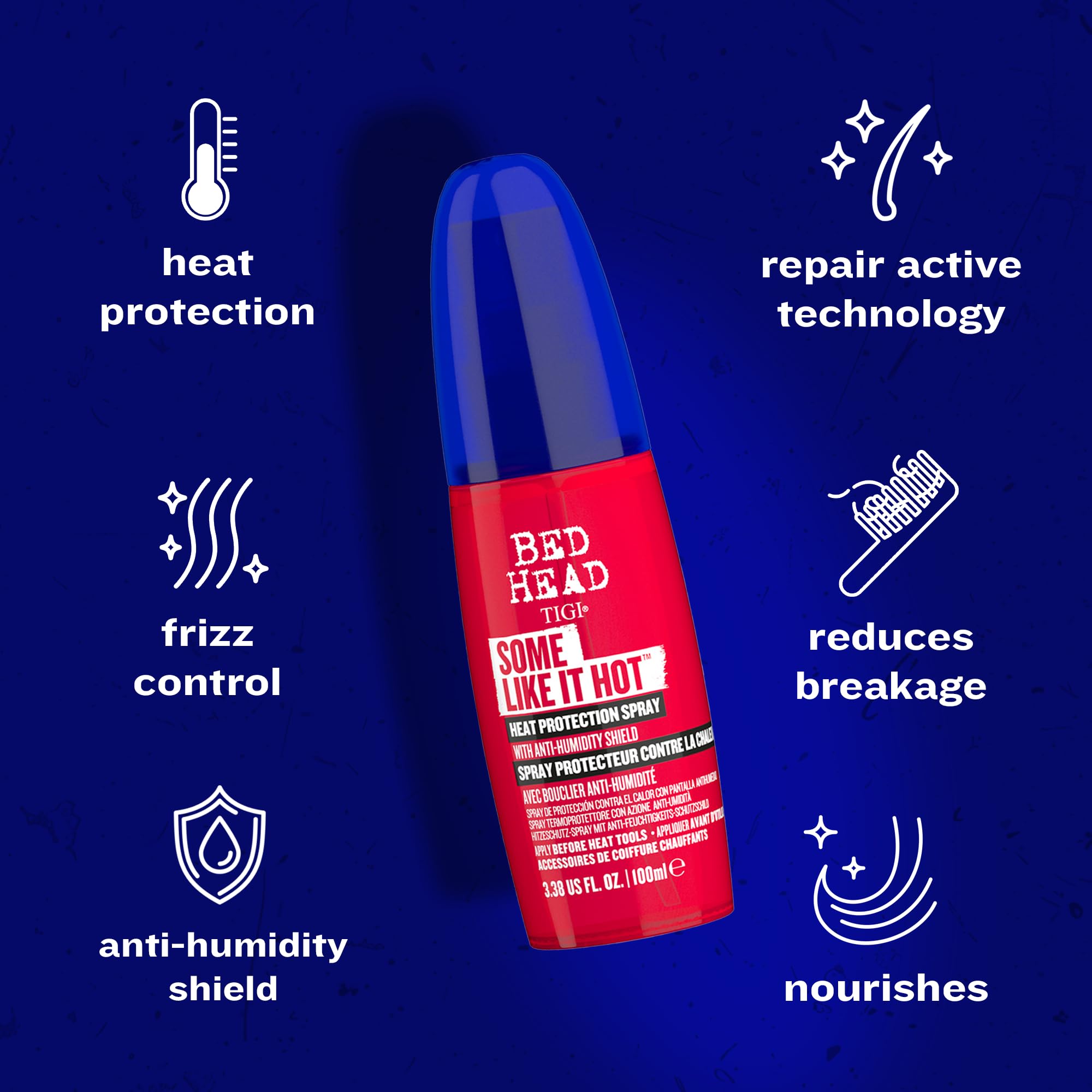 TIGI Some Like It Hot: tecnología Repair Active para fortalecer enlaces débiles