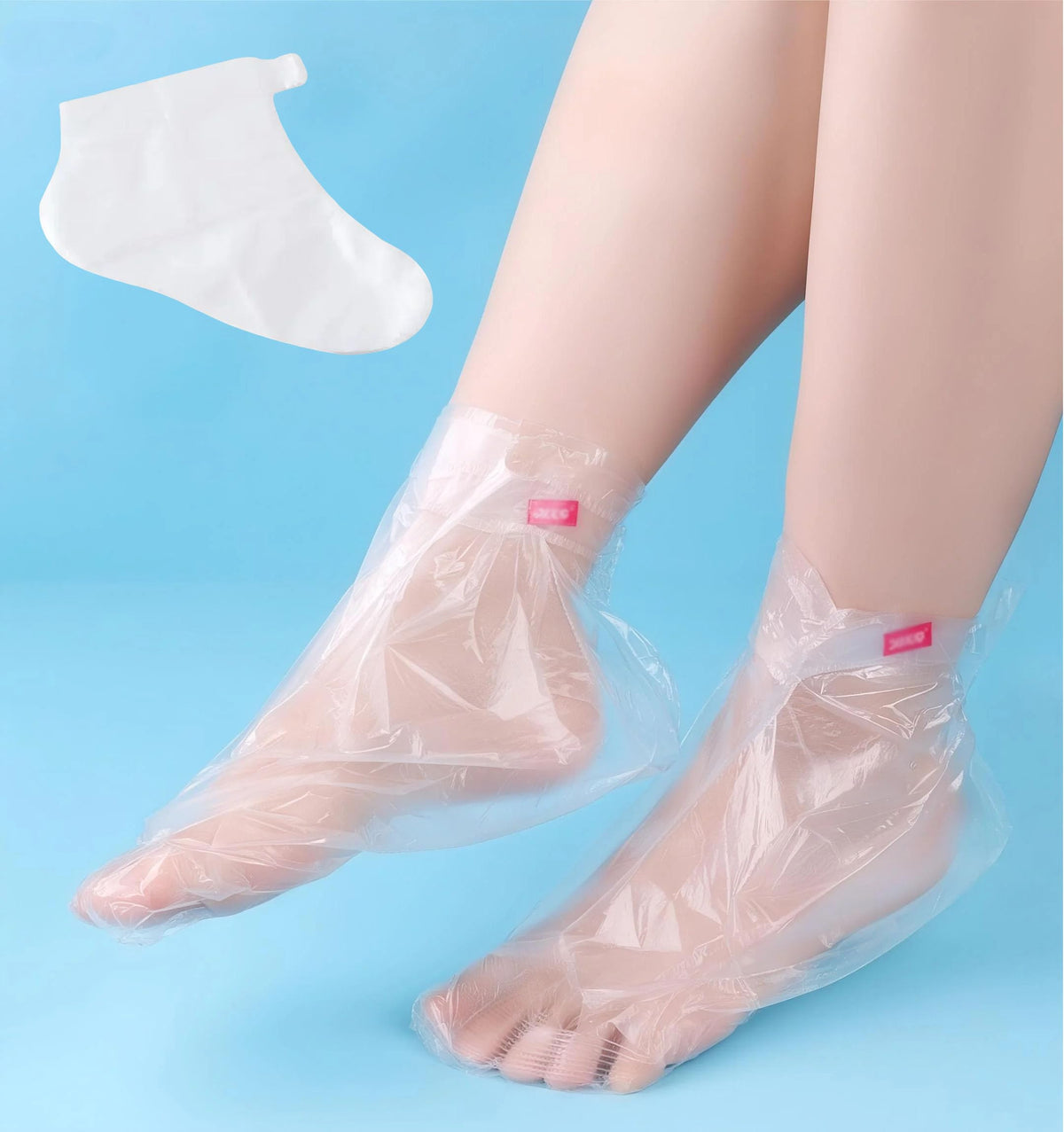 Tihzheoy foot covers 400-pack for at-home spa sessions, boosts moisture delivery.