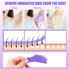 TIKESI wax beans in five bags for natural hair removal
