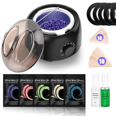 TIKESI waxing kit with 500ml warmer for at-home hair removal