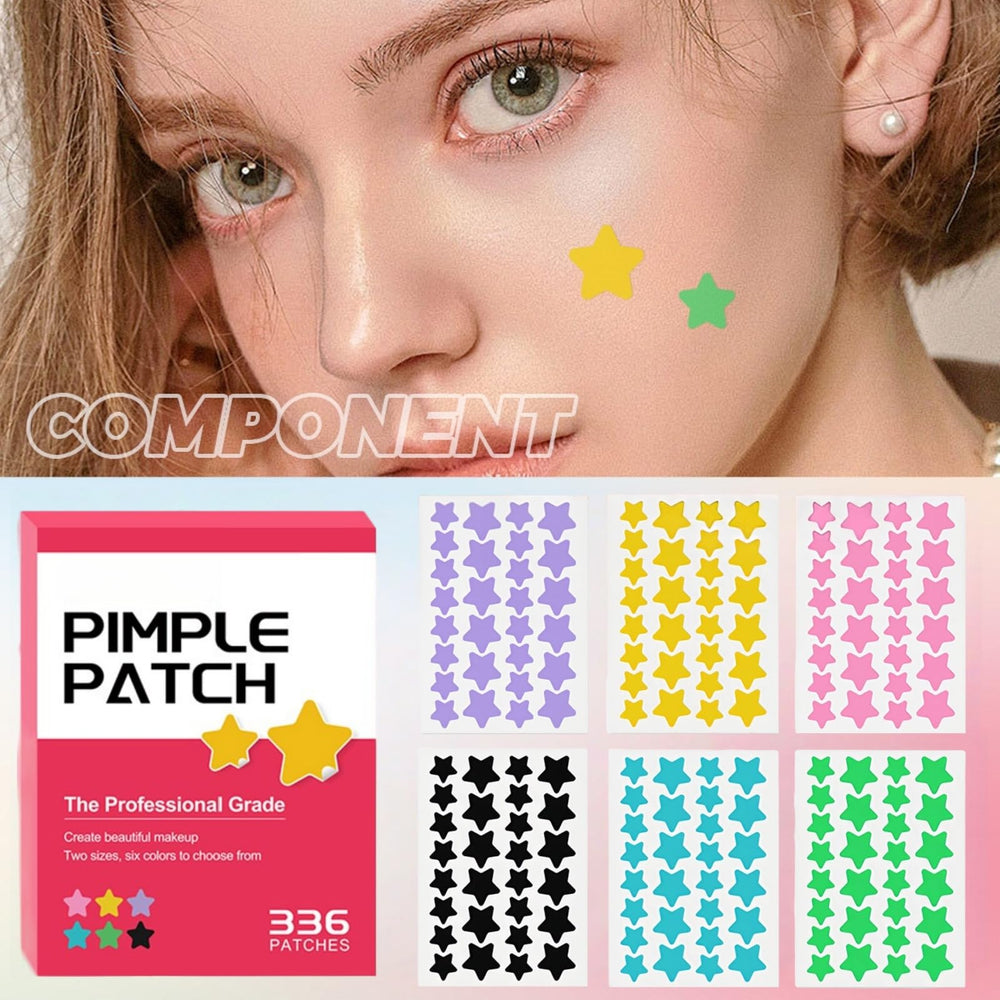 Tikiyoun star patches provide a skin-friendly barrier during blemish care.