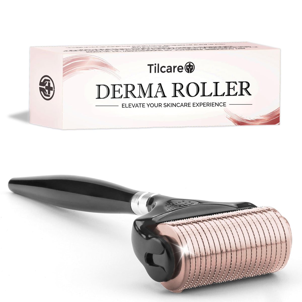 Tilcare Ultra-Wide Derma Roller for the face with broad coverage in smooth action.