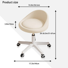 Timbertouch rolling stool 360 swivel enables flexible, efficient task movement