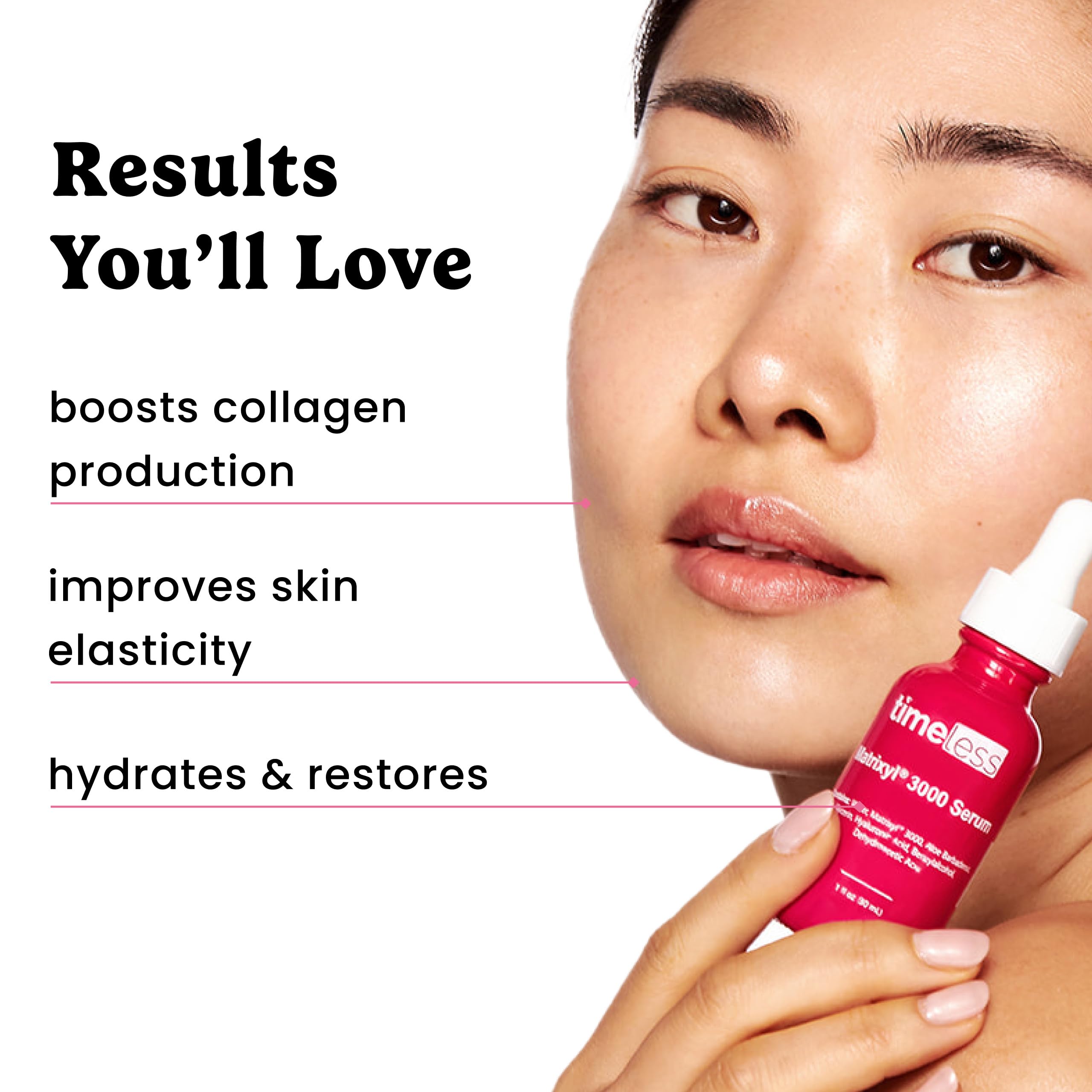 Timeless Skin Care Matrixyl 3000 Serum fragrance-free option supports gentle daily use