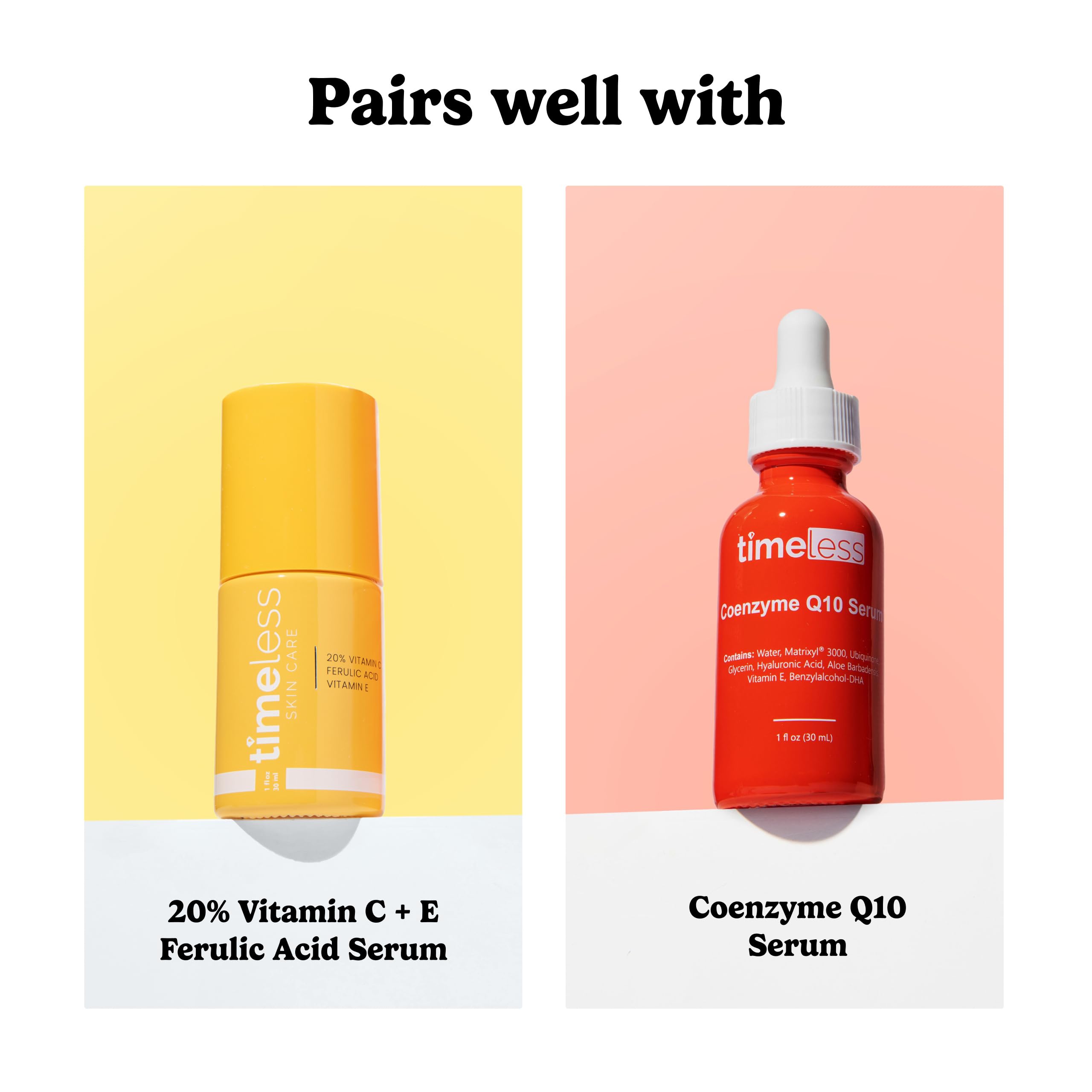 Timeless Skin Care uso diario, rutina de cuidado sencillo para piel hidratada