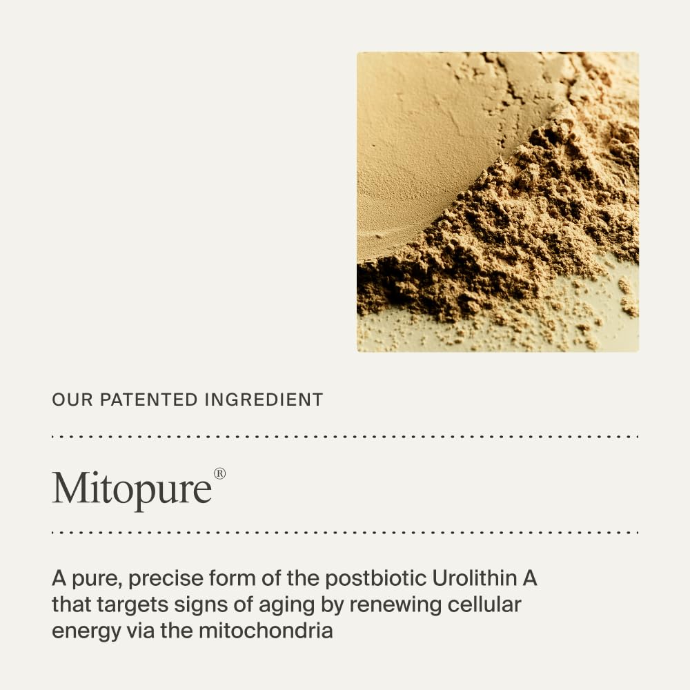 Timeline Mitopure routine suitable for all skin types in daily regimen.