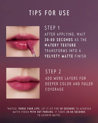 TIMEPHORIA Altera 012 Hush labios hidratados con color vibrante y duradero.