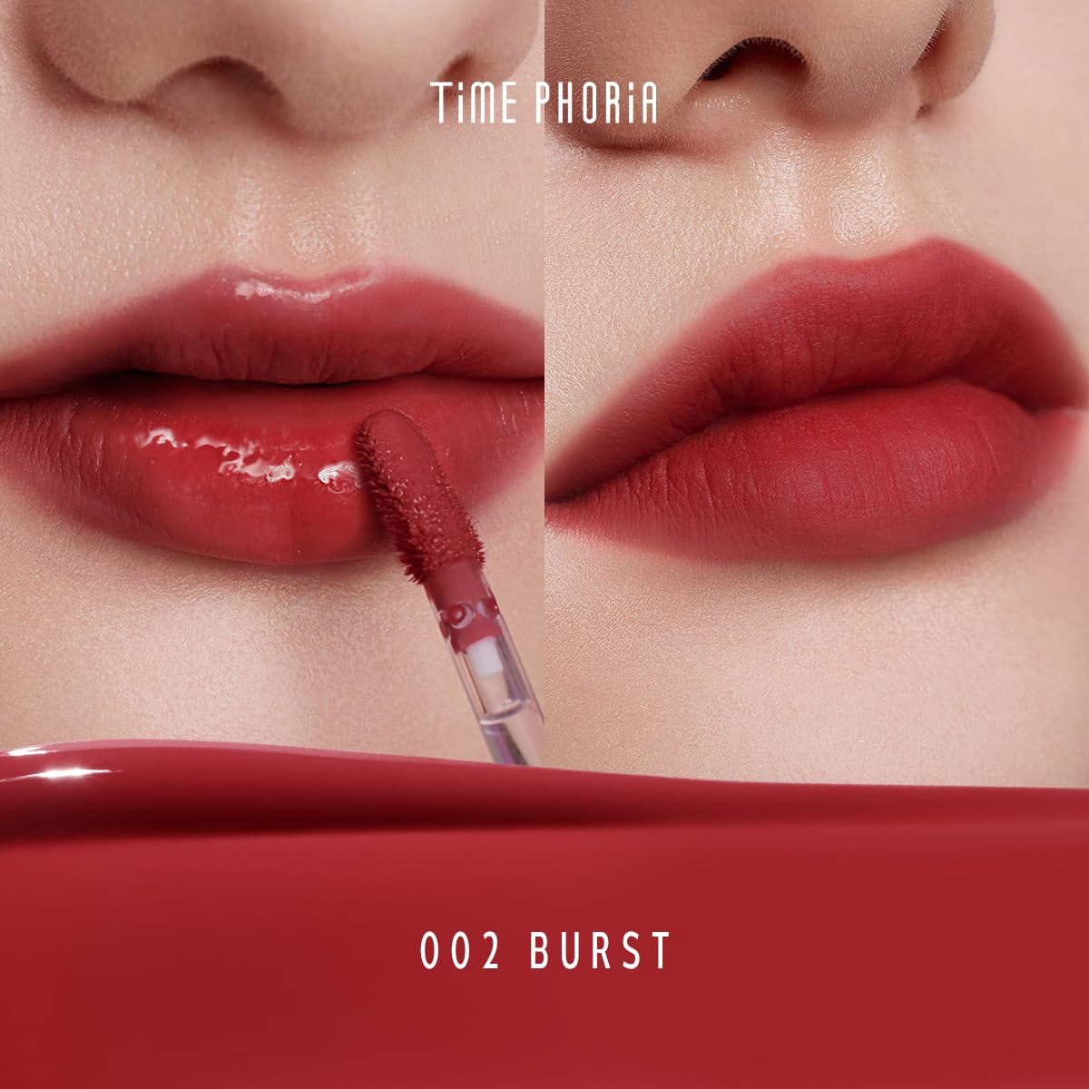 TIMEPHORIA Altera Tinte labial Desenfoque 002 Burst acabado dual brilla-mate