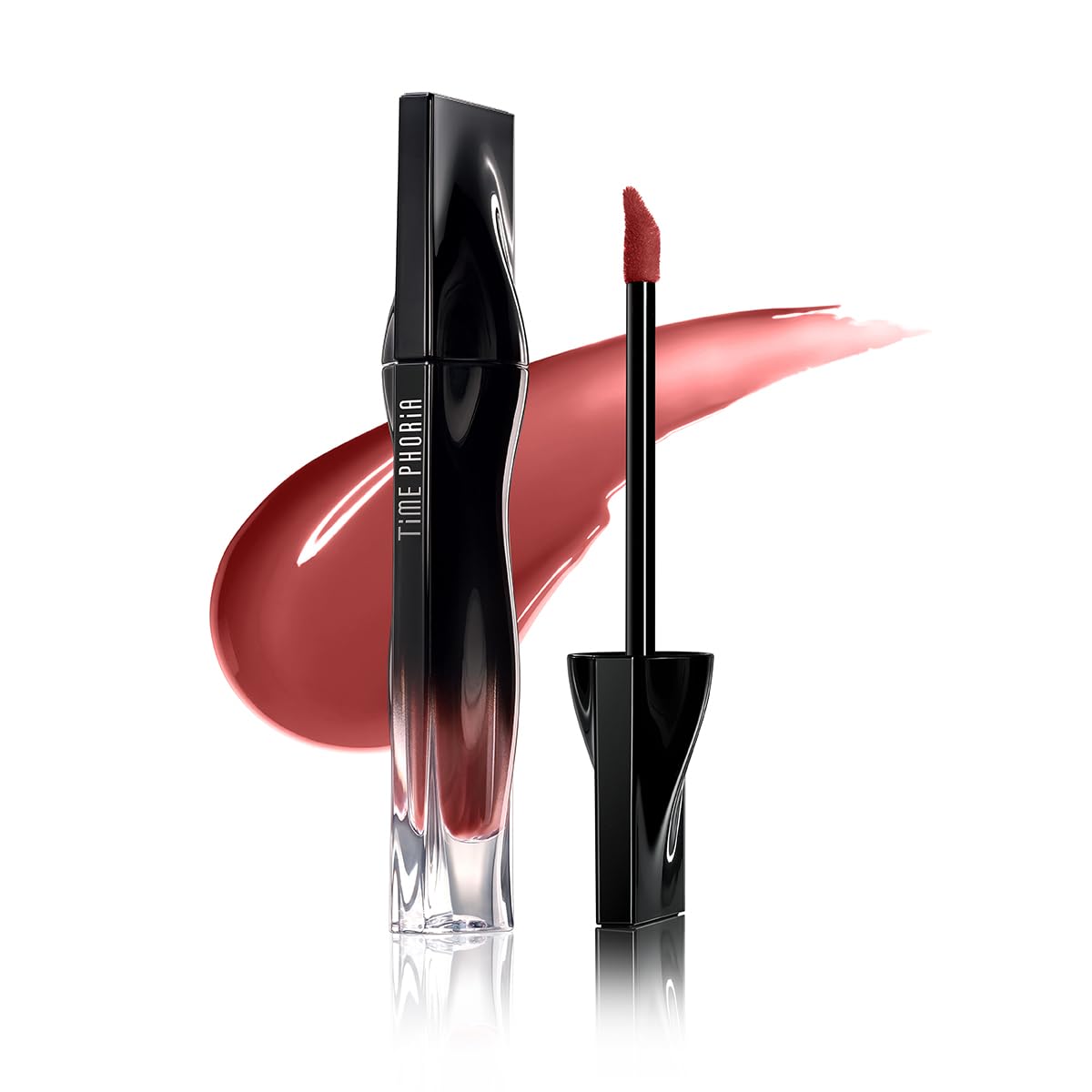 TIMEPHORIA Stellar Dust Lip Stain 07 Quanta: aplicación en una pasada para color intenso.