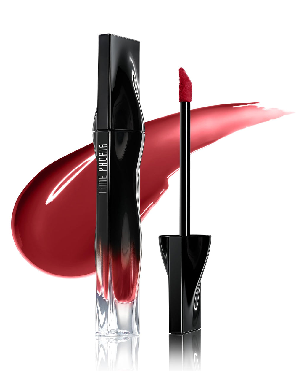 TIMEPHORIA Stellar Dust Lip Stain Enigma, aplicación-brillo para un acabado radiante.