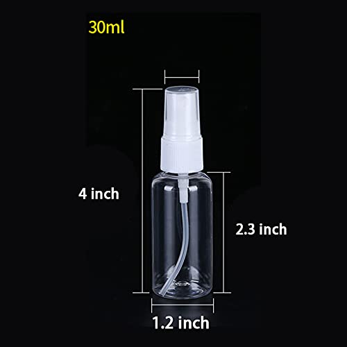 TINFO 30ml spray bottles with cap on for leak-free on-the-go use.