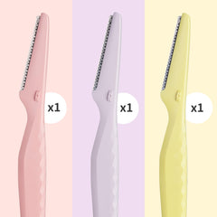 Tinkle Everglow face razors for women, versatile tool for shaping brows and smoothing skin