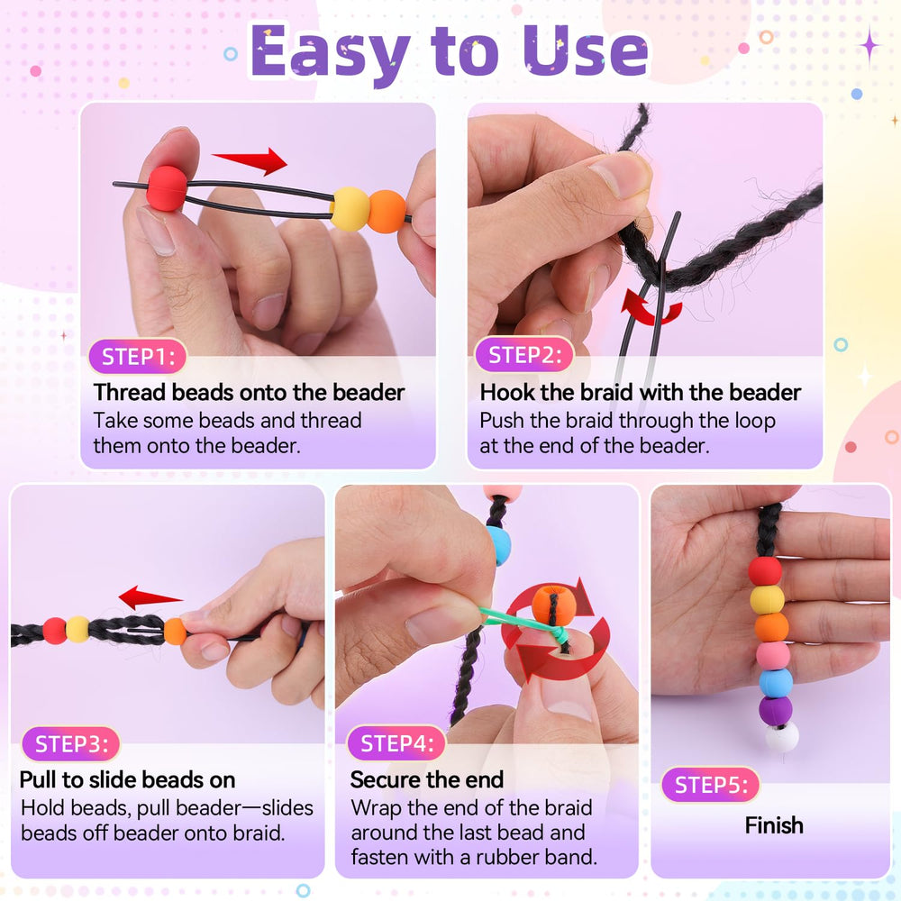 TINKRSTUFF creaciones-diy-con-perlas: convierte peinados en accesorios hechos a mano.