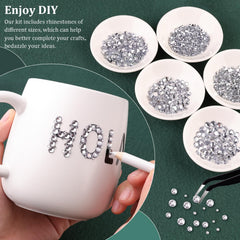 TINKRSTUFF DIY nail art bedazzling with resin crystals