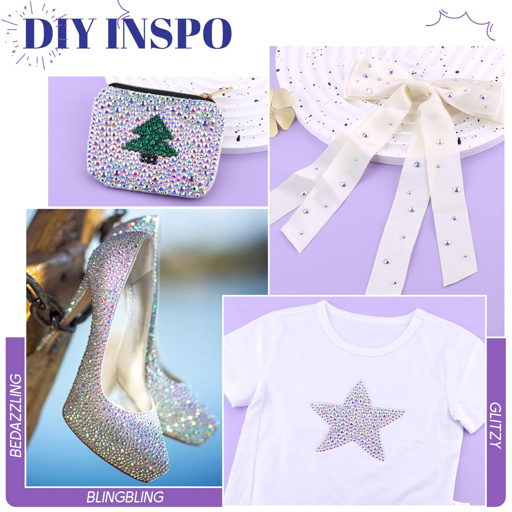 TINKRSTUFF durable glass gems with brilliant shine for various crafts.