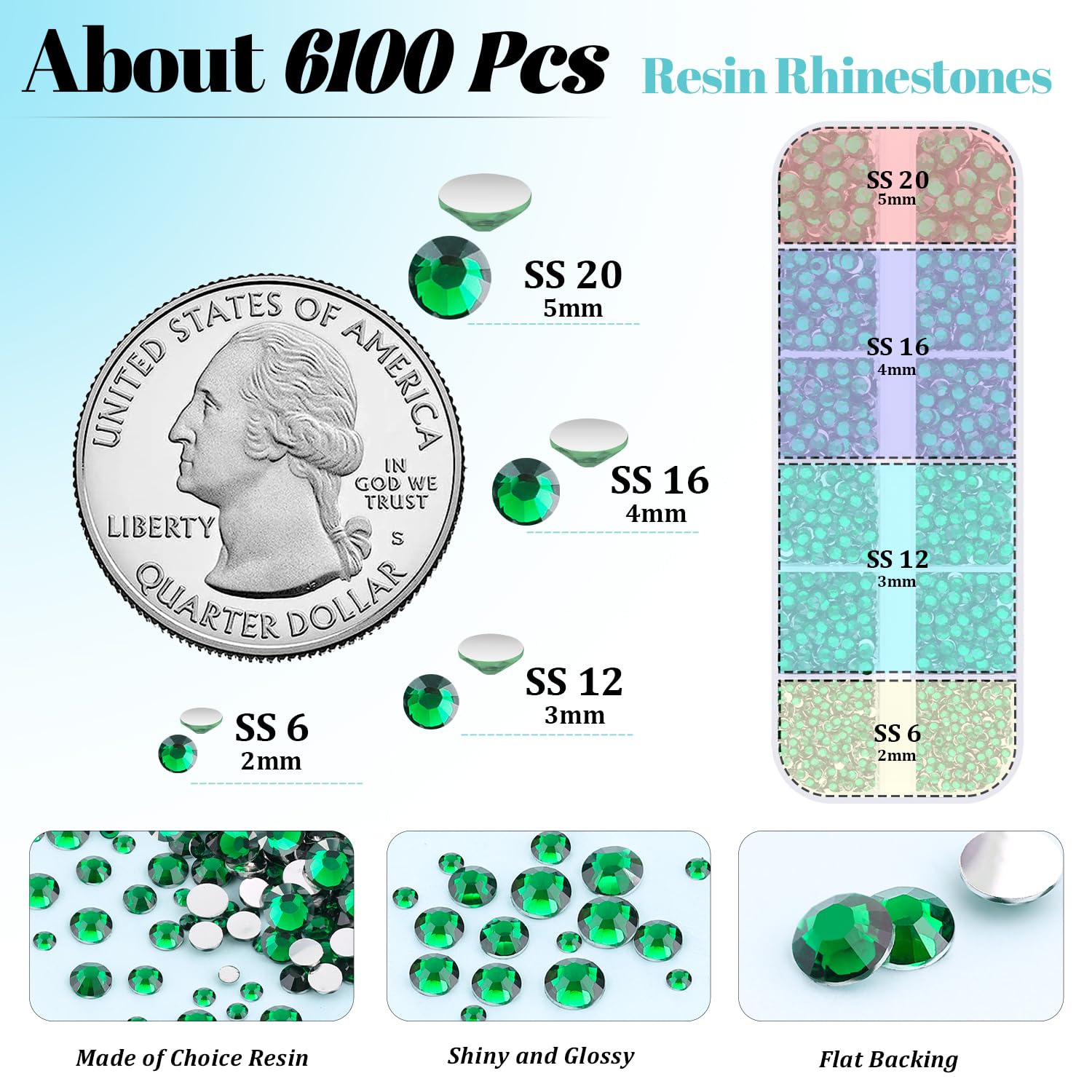 TINKRSTUFF tweezers for large gems enabling precise placement