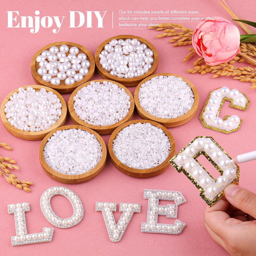 Perla plana de 3 mm de TINKRSTUFF para acentos brillantes.