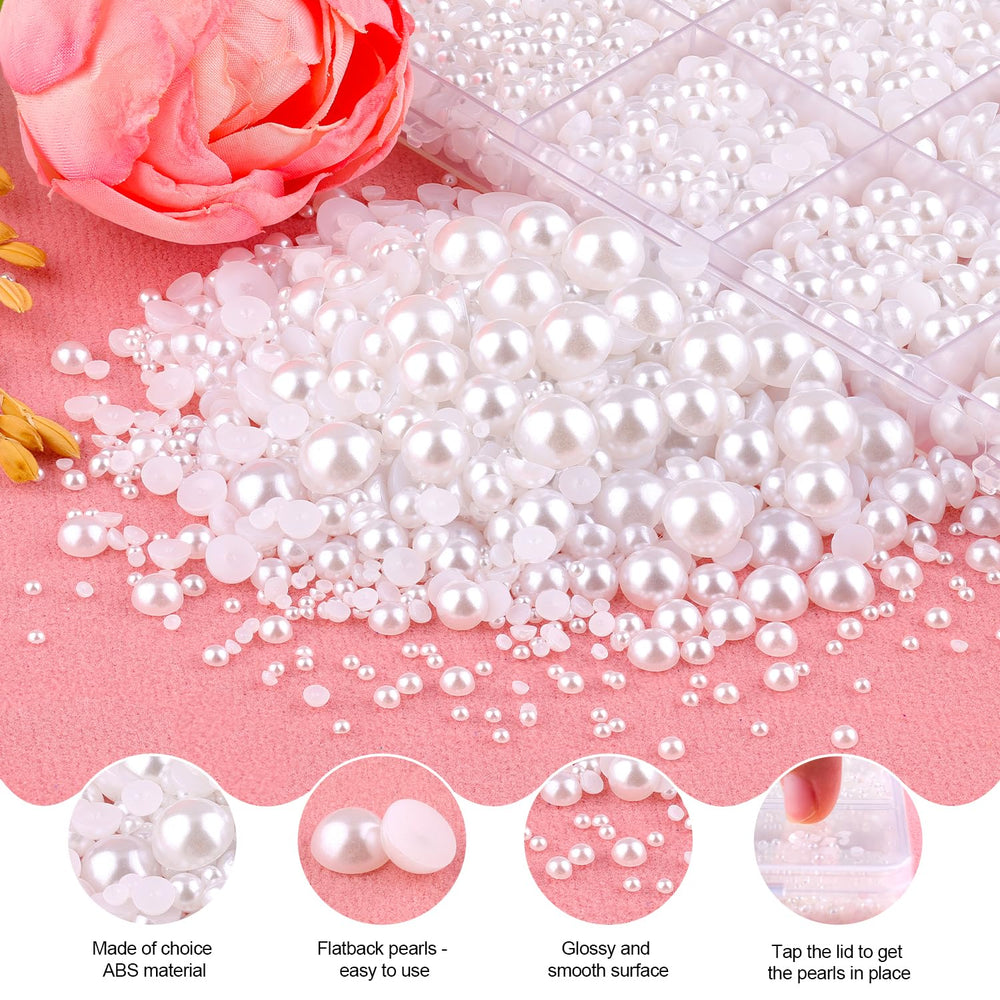 Perlas de 8-10 mm de TINKRSTUFF para cubrir áreas grandes con brillo.