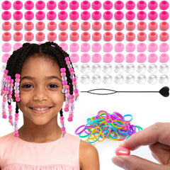 TINKRSTUFF perlas-silicona-grandes-14mm: suaves y seguras para peinados coloridos.