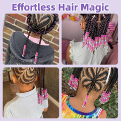 TINKRSTUFF perlas-silicona-suaves: protección para cabello delicado durante el juego.