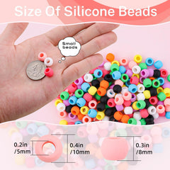 TINKRSTUFF soft silicone beads close-up, comfortable wear and secure grip.