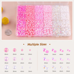 TINKRSTUFF: variedad de tamaños de perlas para artes y manualidades, uñas y decoraciones.