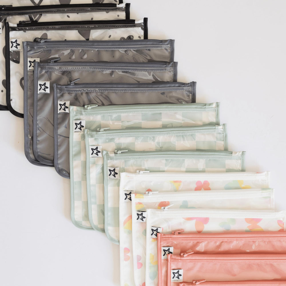 Clear front design speeds packing with visible contents at a glance.