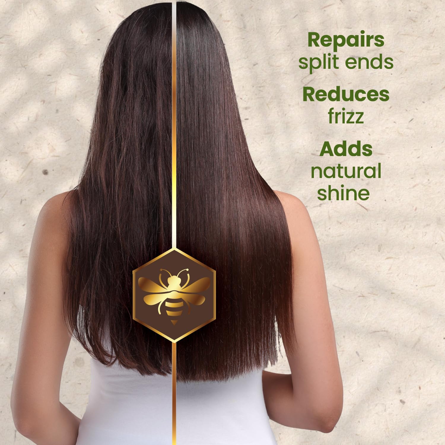 Tio Nacho acondicionador anti-danos, textura sedosa, cabello más suave al peinar.
